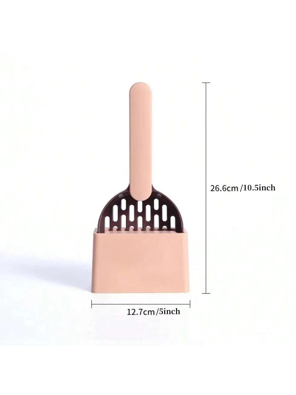 Cat Litter Scoop Plastic Cat Litter Shovel With Base Self Cleaning Cat Litter Box Shovel Kitten Toilet Clean Tools Cat Supplies