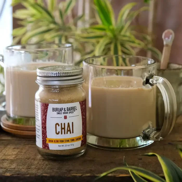 Chai - Single Origin Spice Blend: 2.0 oz glass jar