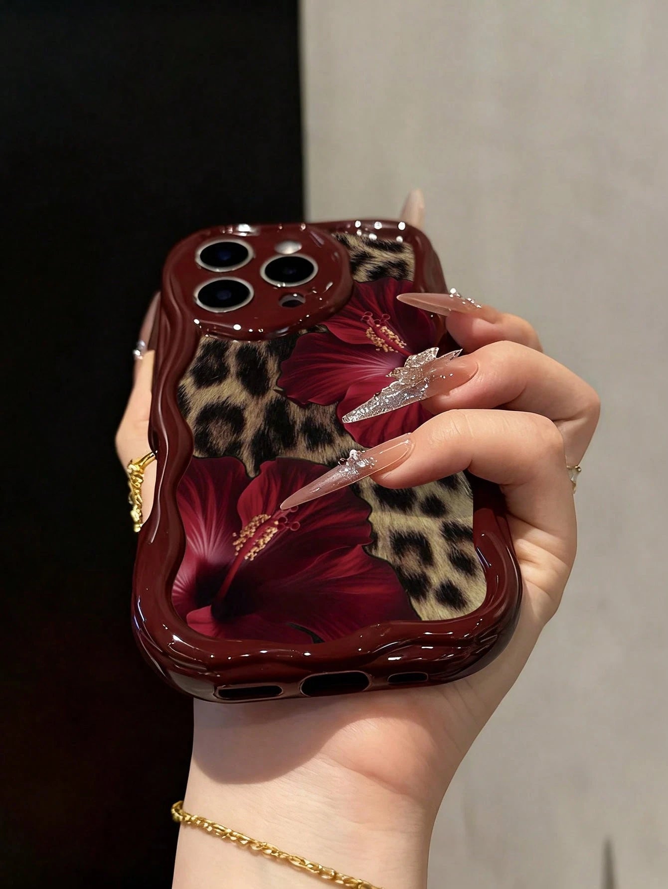 Cheetah,Leopard Print Leopard Print Cream Texture Soft Case Compatible With IPhone 17/17 Pro Max, 16/16 Pro/16 Pro Max, 15, XR, 7P/8P, P12 Pro Max, P13 Pro Max, P14 Pro Max, P13, P14, P11, P12, P14, X