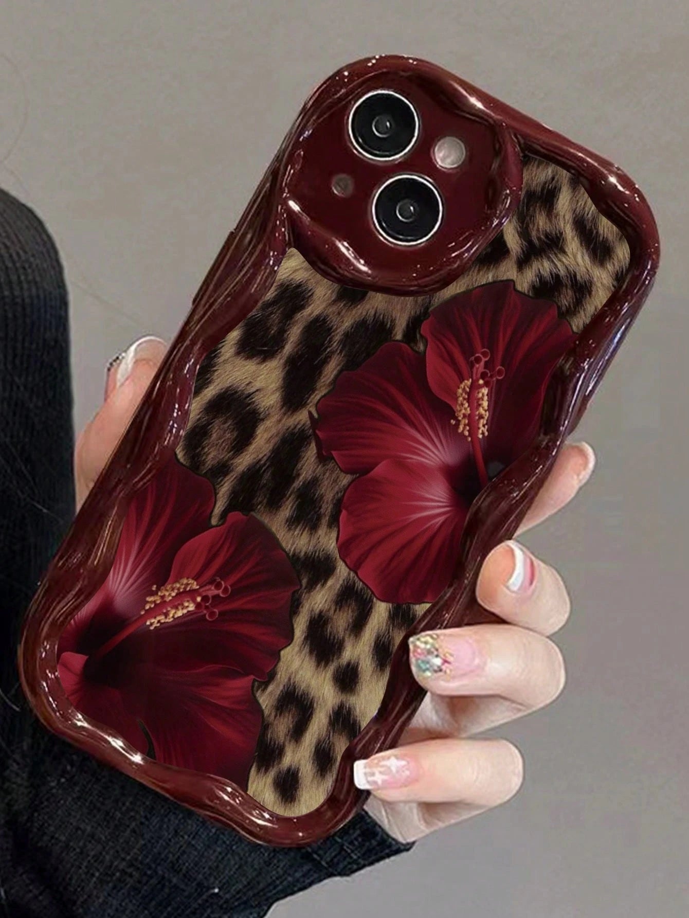 Cheetah,Leopard Print Leopard Print Cream Texture Soft Case Compatible With IPhone 17/17 Pro Max, 16/16 Pro/16 Pro Max, 15, XR, 7P/8P, P12 Pro Max, P13 Pro Max, P14 Pro Max, P13, P14, P11, P12, P14, X
