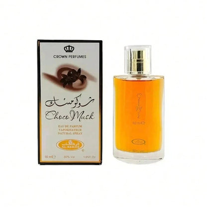 Choco Musk 1.65 Fl Oz & Yara 1.7 Fl Oz EDP Perfume Sprays (Bundle), Fragrance, Perfume, Unisex, Long Lasting, Parfum, Scent, Notes, Signature, Luxury, Gift, Collection, Classic, Set, Original, Eau De