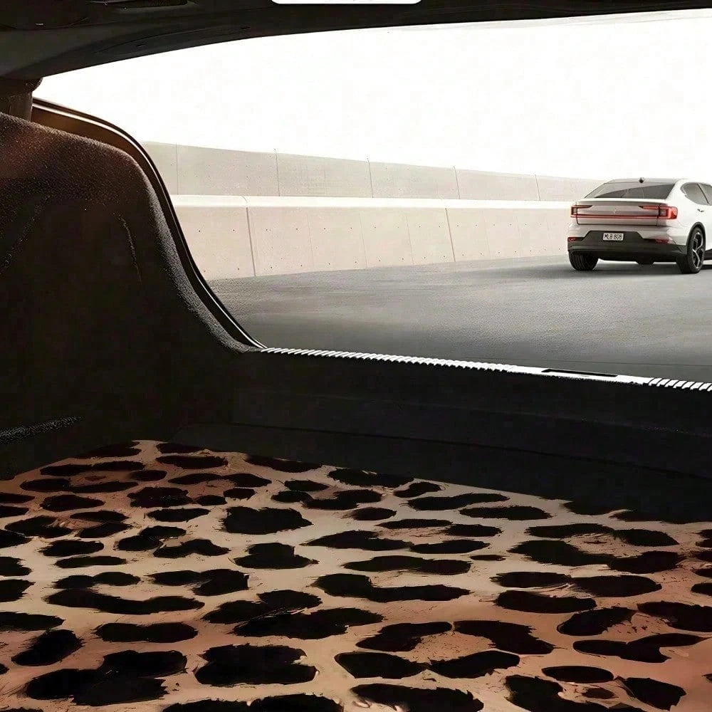 CKnight Item Picture 1pc Car Trunk Mat Size 75x100 Daisy Design Durable Material Universal Car Models Trunks Protects Cargo Easy To And Adds A Touch Of Stylish Beauty To The