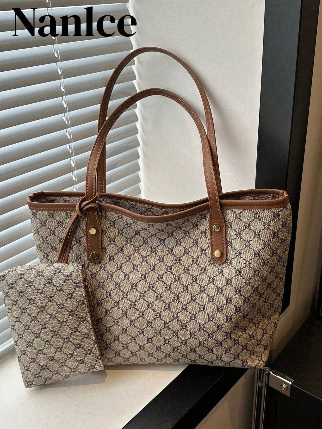Classic Elegant Handbag, Women's Tote Bag, High-Quality Material, Valentine's Day Gift,Business Professional Women