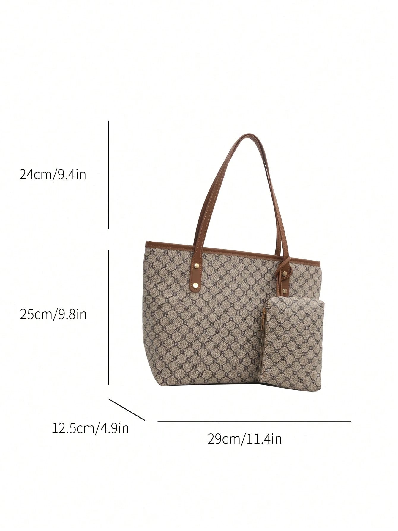 Classic Elegant Handbag, Women's Tote Bag, High-Quality Material, Valentine's Day Gift,Business Professional Women