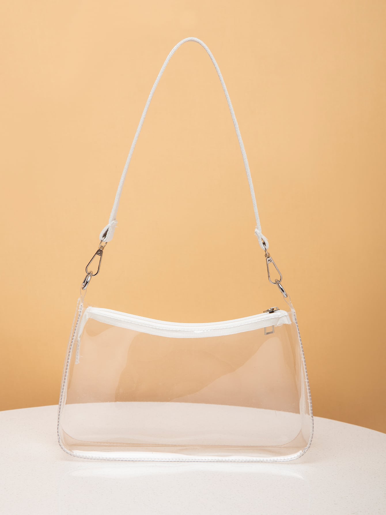 Clear Bag, Stadium Approved 12 X 12 X 6 Clear Transparent Purse Bag For Concerts Sports Events Festivals, Waterproof, Sandproof Transparent Bag, Beach Sports Picnic Snacks Clear Purse For Women