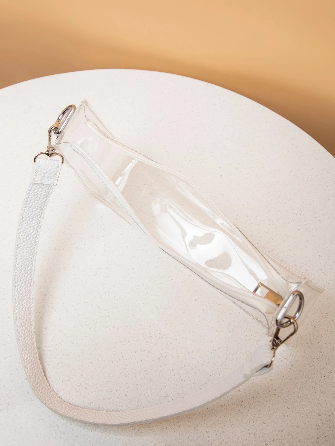Clear Bag, Stadium Approved 12 X 12 X 6 Clear Transparent Purse Bag For Concerts Sports Events Festivals, Waterproof, Sandproof Transparent Bag, Beach Sports Picnic Snacks Clear Purse For Women