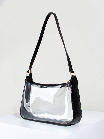 Clear Bag, Stadium Approved 12 X 12 X 6 Clear Transparent Purse Bag For Concerts Sports Events Festivals, Beach Bags