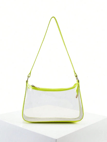 Clear Bag, Stadium Approved 12 X 12 X 6 Clear Transparent Purse Bag For Concerts Sports Events Festivals, Beach Bags