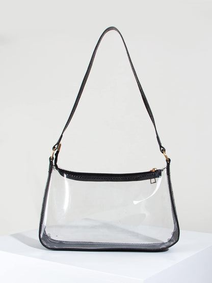 Clear Bag, Stadium Approved 12 X 12 X 6 Clear Transparent Purse Bag For Concerts Sports Events Festivals, Beach Bags