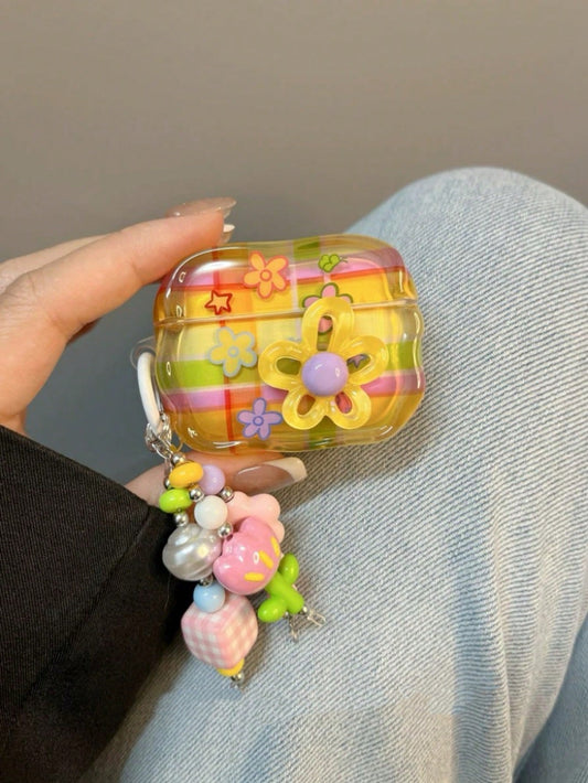 Colorful 3D Floral Pro 3 Case, Suitable For New 3, 2, Pro 2, Girl Accessories