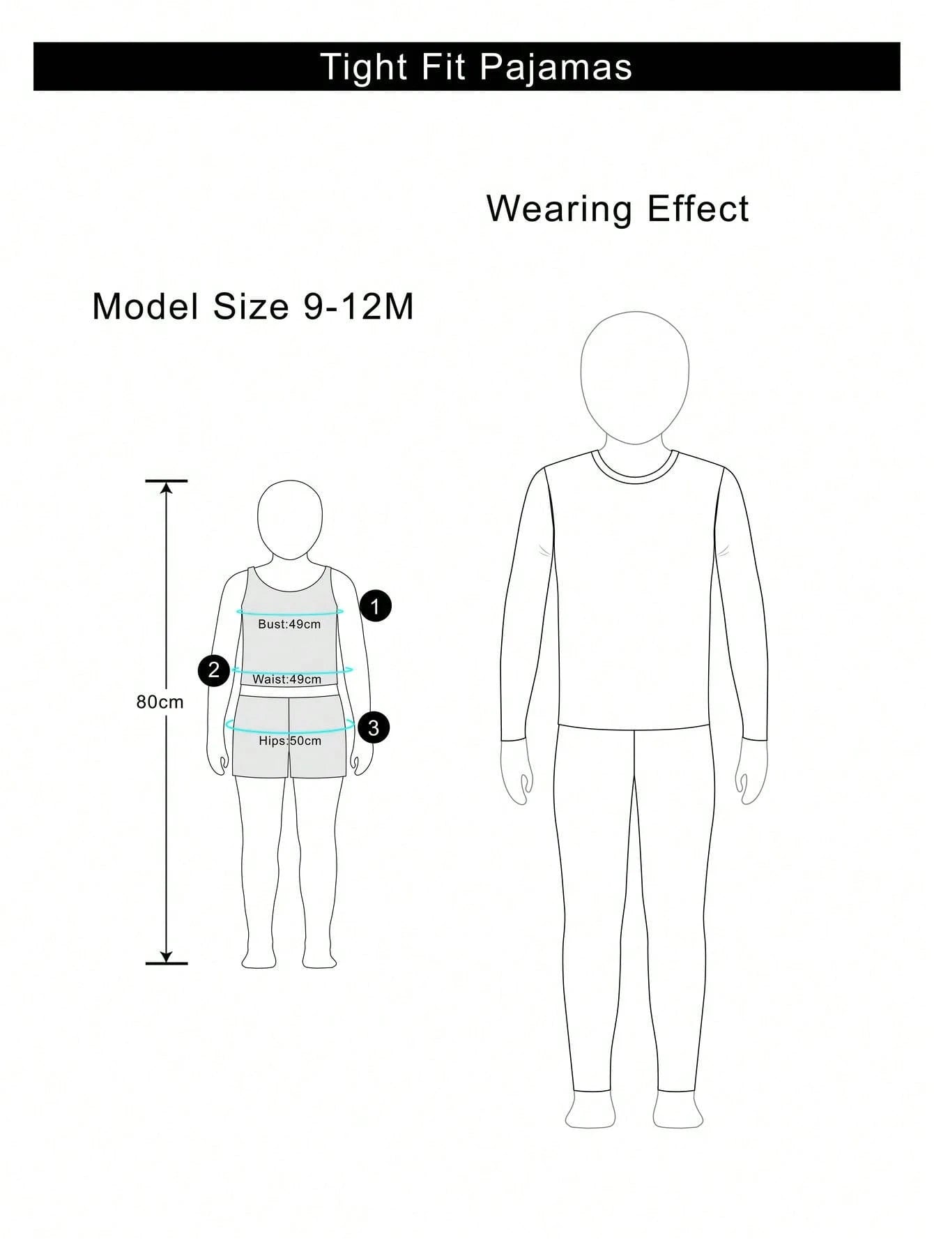Cozy Pixies Baby Boys Pajamas 4pcs/Set Soft Knitted Astronaut Universe Glow-In-The-Dark Pattern Crew Neck Long Sleeve Top And Pants Fitted Loungewear Sleepwear Set