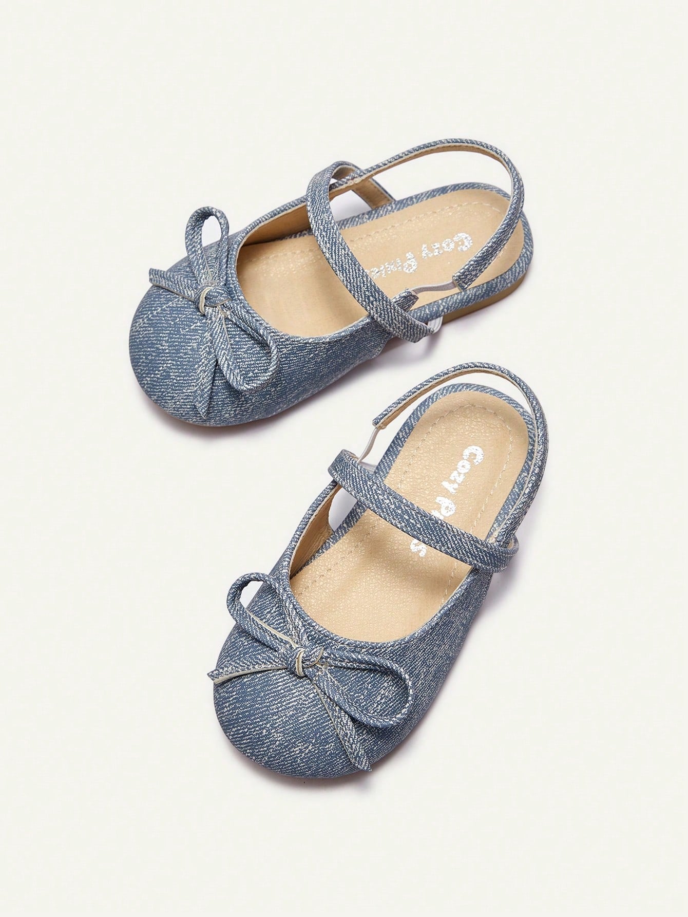 Cozy Pixies Fashionable Versatile Casual Party Fun Princess Style Cute Bow Mule Shoes Princess Wedding Season College Style Girl Baby Flat Shoes Holiday Season