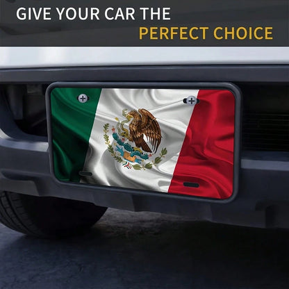 CP2D Flat- Old Fashion Mexican Aluminum Wall Hanging Decorative Sign- 12x 6inch,Easy To Install, Multi-Purpose Metal Sign Home, Room And Place Decoration, Home Decoration