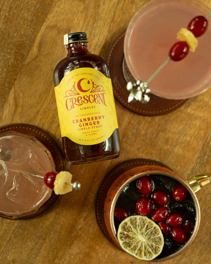 Crescent Simples - Fall Flavors Simple Syrup 3-Pack Gift Box
