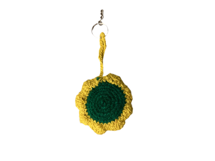 Crochet Sunflower Hanging