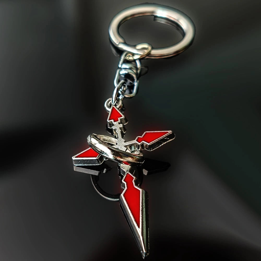 Cross Keychain Chain Cross Pendant, Metal Christian Cross Keychain, Suitable For First Communion, Baptism Gift, Religious Gift, Eid Gift, Event Prize, Souvenir, Halloween, Christmas Inspirational Chri