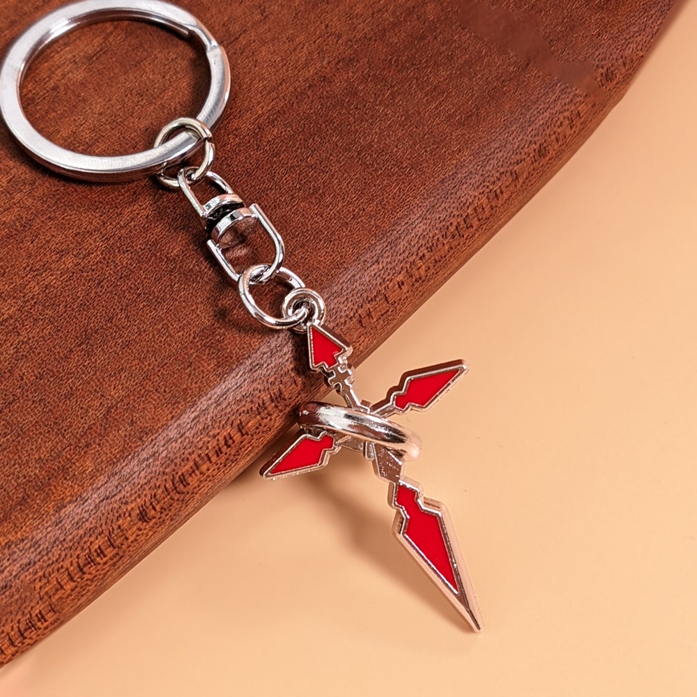 Cross Keychain Chain Cross Pendant, Metal Christian Cross Keychain, Suitable For First Communion, Baptism Gift, Religious Gift, Eid Gift, Event Prize, Souvenir, Halloween, Christmas Inspirational Chri