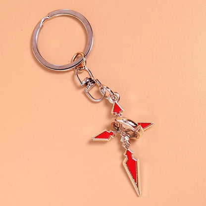 Cross Keychain Chain Cross Pendant, Metal Christian Cross Keychain, Suitable For First Communion, Baptism Gift, Religious Gift, Eid Gift, Event Prize, Souvenir, Halloween, Christmas Inspirational Chri