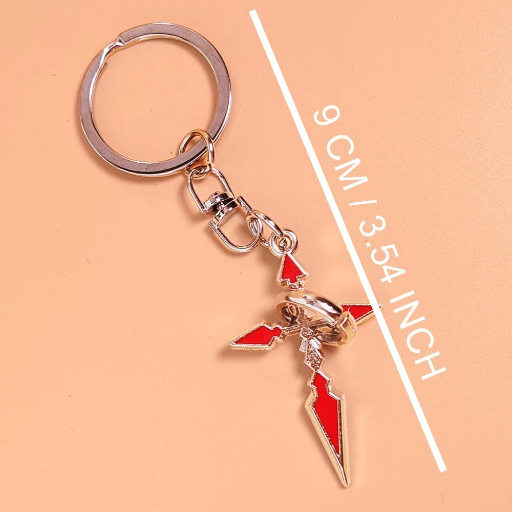 Cross Keychain Chain Cross Pendant, Metal Christian Cross Keychain, Suitable For First Communion, Baptism Gift, Religious Gift, Eid Gift, Event Prize, Souvenir, Halloween, Christmas Inspirational Chri
