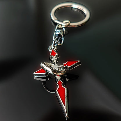 Cross Keychain Chain Cross Pendant, Metal Christian Cross Keychain, Suitable For First Communion, Baptism Gift, Religious Gift, Eid Gift, Event Prize, Souvenir, Halloween, Christmas Inspirational Chri