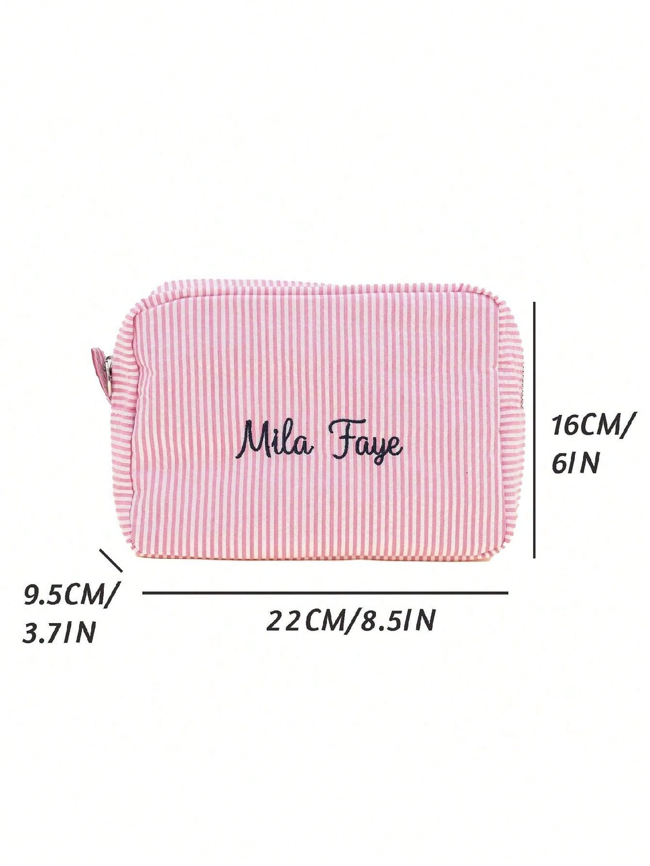 Custom Makeup Bag, Bridal Shower Gift, Personalized Bridesmaid Gifts, Wedding Gift, Travel Toiletry Bag, Cosmetic Bag, Birthday Gift For Her, Monogrammed Toiletry Bag, Christmas Beauty Accessories, Mo