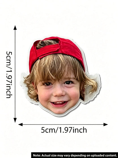 Custom Photo Acrylic Phone Stand, Telescopic Foldable Car Air Cushion Mount, Suitable For Phone, Tablet, Car, Perfect Gift For Family, Friends, Partner