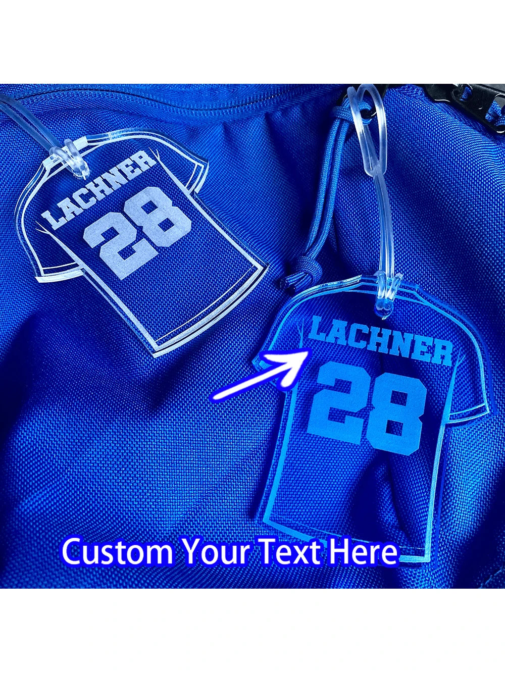 Customized Personalized Acrylic Luggage Tag Keychain, Customize With Your Own Name, Acrylic Bag Tag, Bag Charm, Suitable For Any Occasion, Perfect Autumn/Winter Gift Idea For Her/Him, Gift For Bag Acc