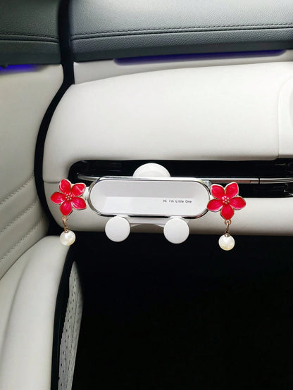Cute Flower Car Phone Holder, Creative Car Air Vent Navigation Phone Mount, Car Phone Holder, Car Phone Fixed Mount