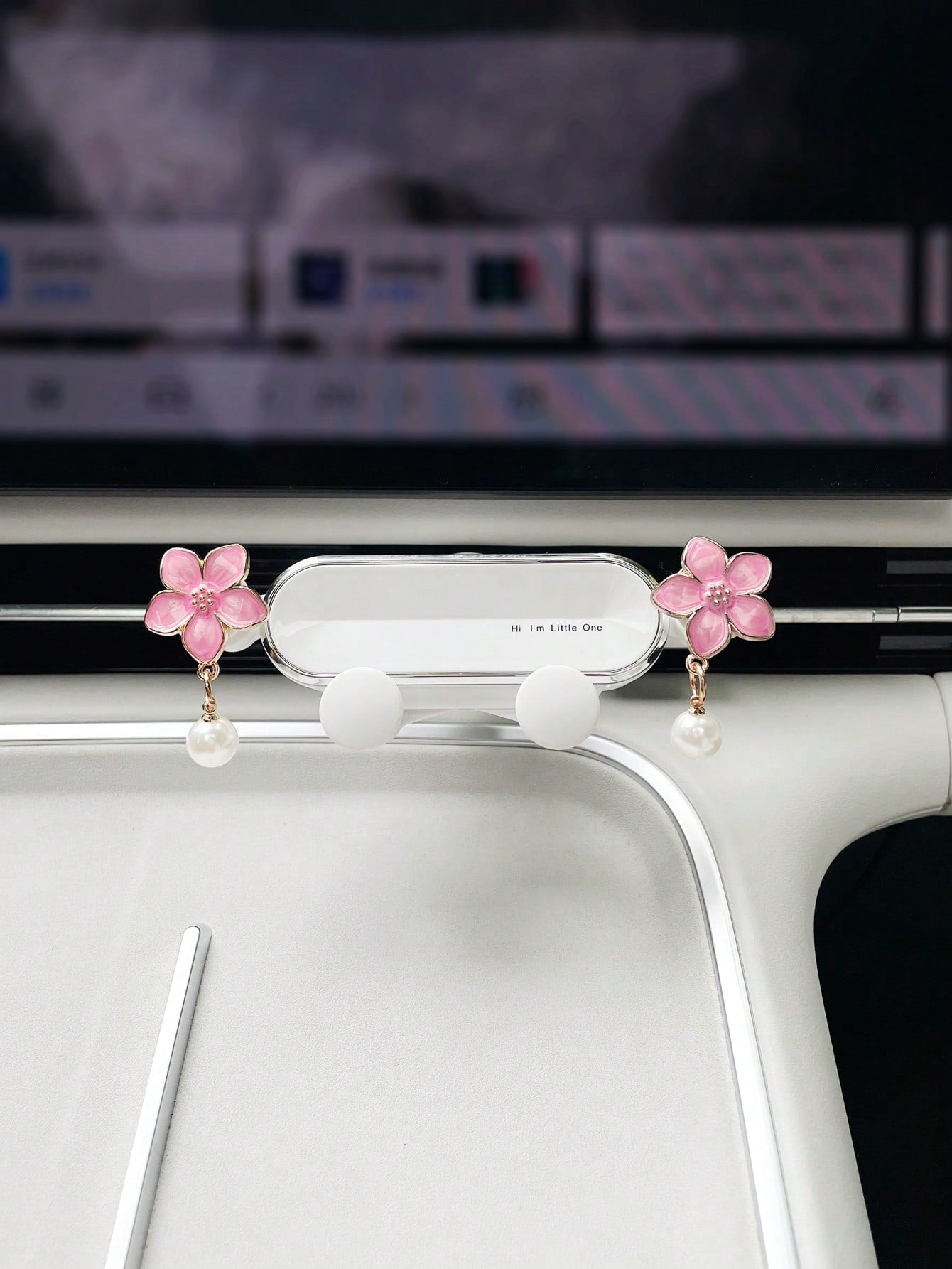 Cute Flower Car Phone Holder, Creative Car Air Vent Navigation Phone Mount, Car Phone Holder, Car Phone Fixed Mount