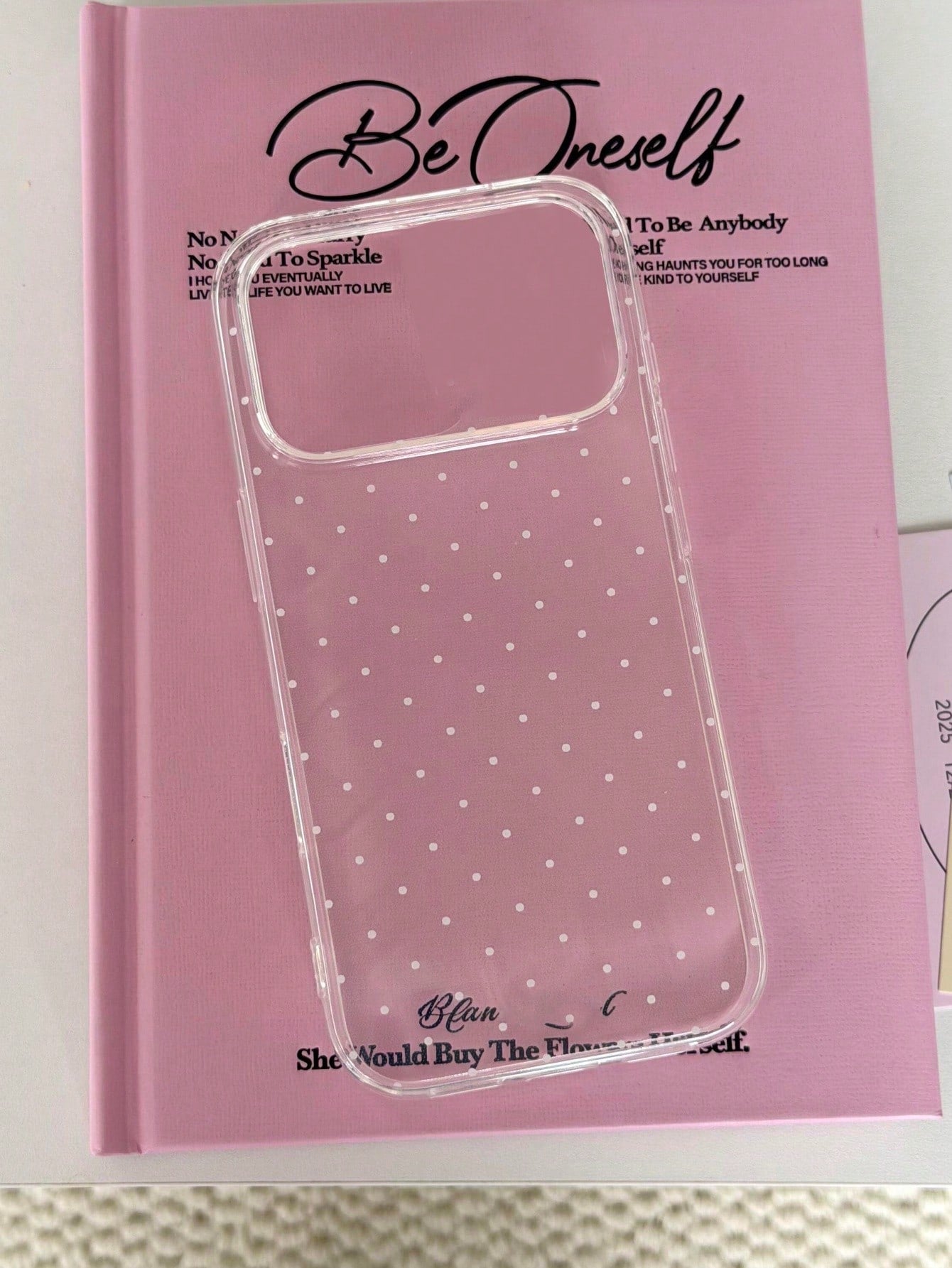 Cute Polka Dot Fashion Phone Case Red Apple Dessert Illustration Shiny Starry Transparent Phone Case, Compatible With 17 Pro Max/16/15/14/13/12 Pro Max/11, Cute Dreamy Shiny Shock-Proof Protective Cov