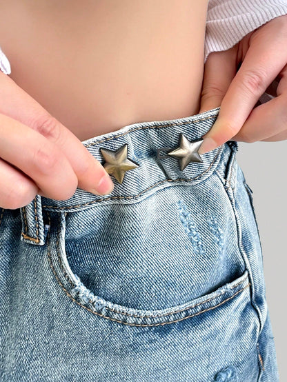 DAZY Convenient & Fashionable Star Design Button