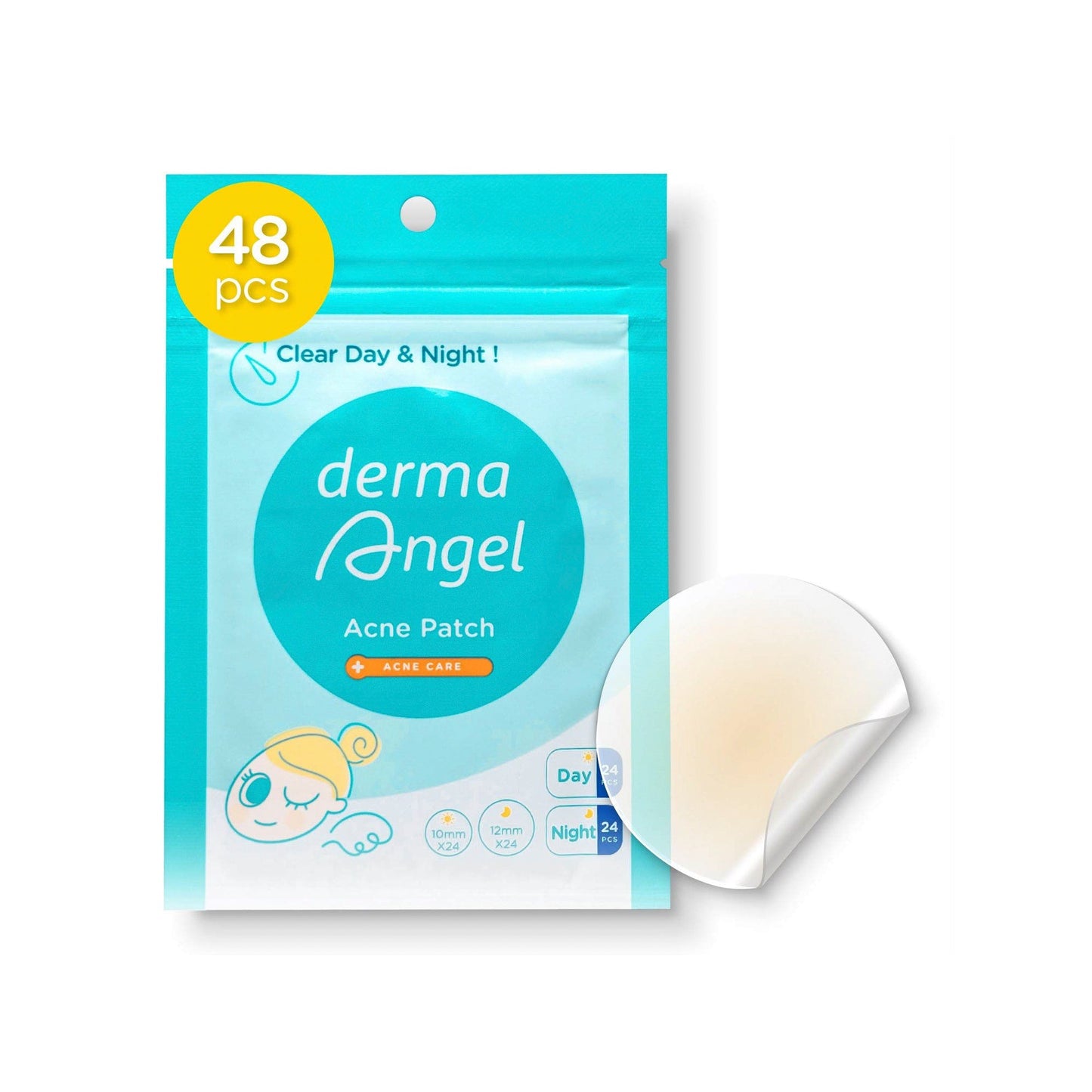 DermaAngel Ultra Invisible Acne Pimple Patch