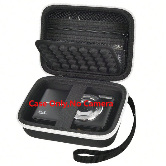Digital Camera Protective Case Compatible With CAMKORY/Pixpro/VAHOIALD/DSCW800 830/PowerShot 180 190- Case Only (Camera Not Included), Camera Bag