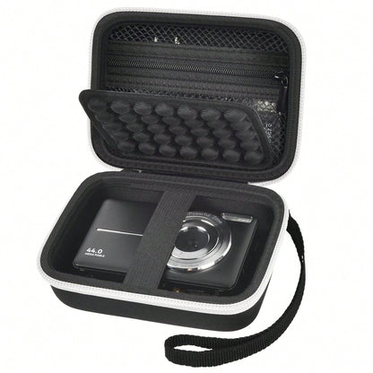 Digital Camera Protective Case Compatible With CAMKORY/Pixpro/VAHOIALD/DSCW800 830/PowerShot 180 190- Case Only (Camera Not Included), Camera Bag