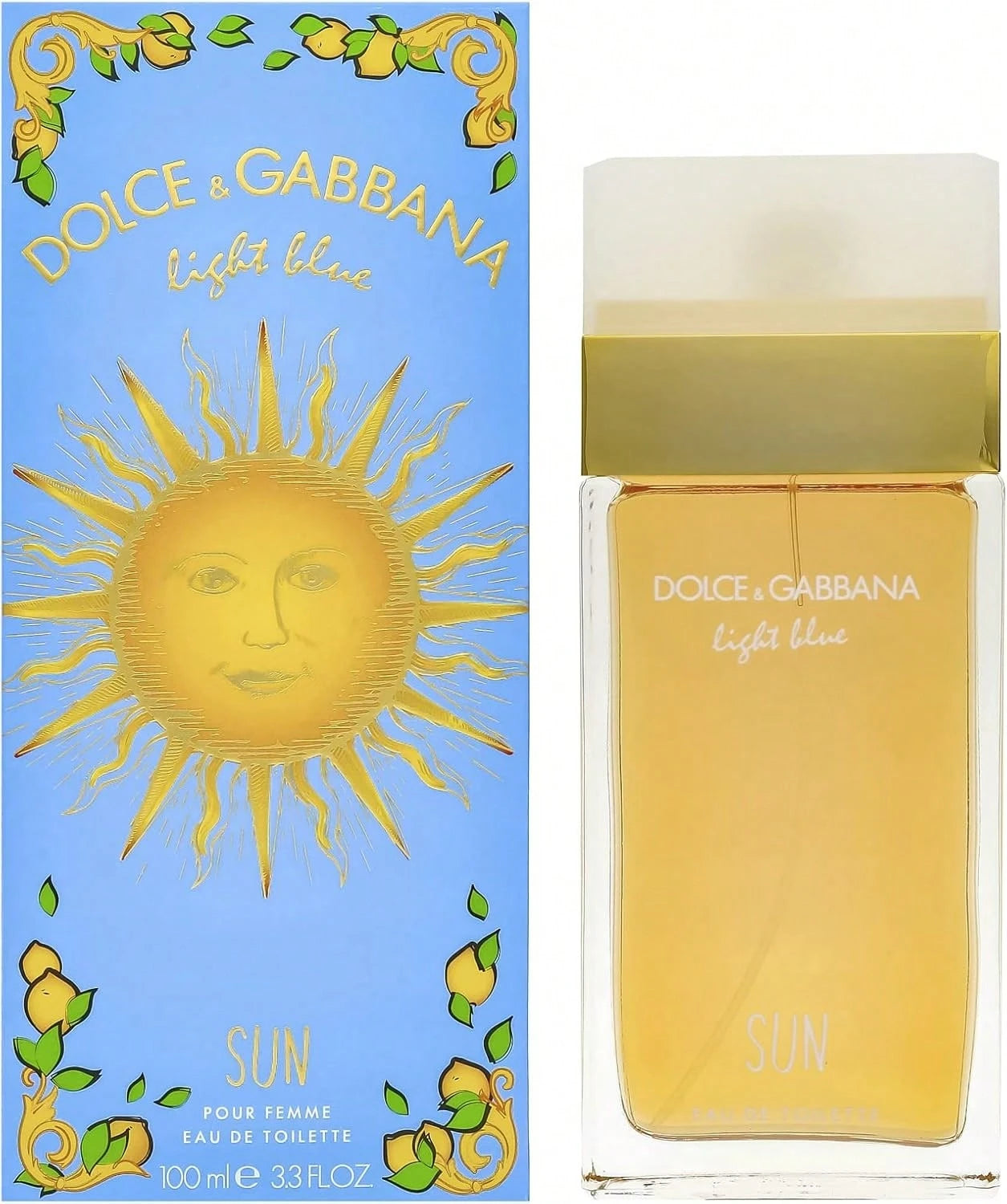 Dolce & Gabbana Light Blue Eau De Toilette Spray For Women EDT Mini 0.15oz/4.5ml,0.84oz/25ml,1.6oz/50ml,1.7oz/50ml,1oz/30ml,3.4oz/100ml,6.7oz/200ml- Perfume For Long Lasting Suitable For Birthday, Of