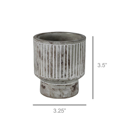Dover Footed Planter Cement, Assorted Sizes