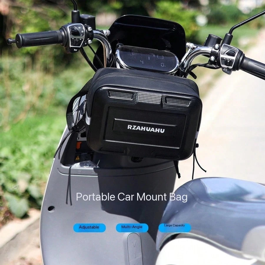 Electric Motorcycle Side Bag, Outdoor Riding Bag, Rear Seat Pannier, Rack Bottom Bag, Tail Side Bag