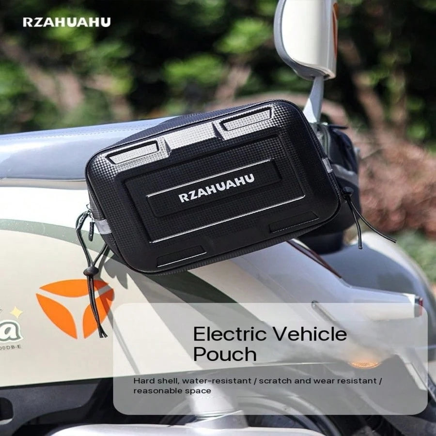 Electric Motorcycle Side Bag, Outdoor Riding Bag, Rear Seat Pannier, Rack Bottom Bag, Tail Side Bag