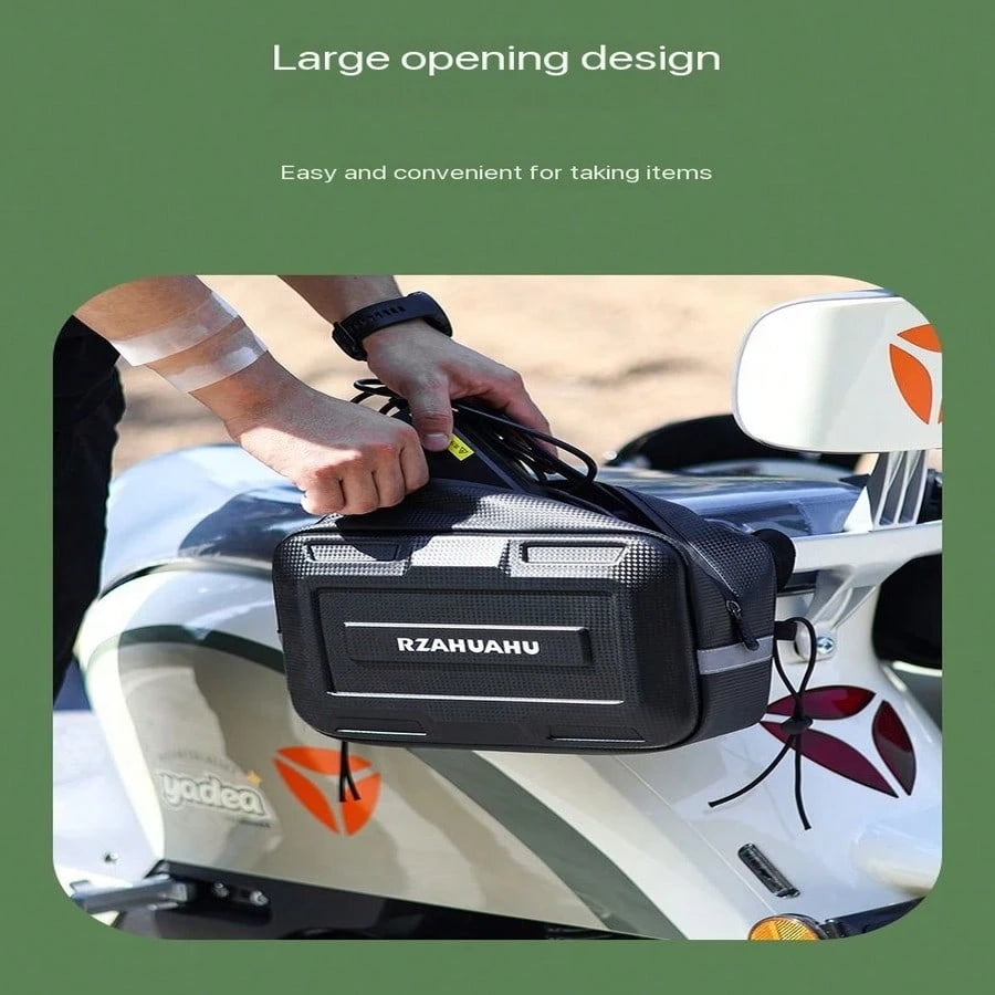 Electric Motorcycle Side Bag, Outdoor Riding Bag, Rear Seat Pannier, Rack Bottom Bag, Tail Side Bag