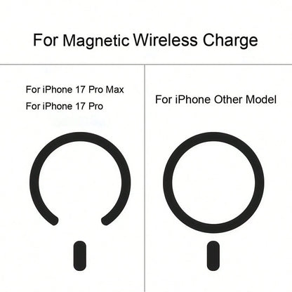 Electroplated Glitter Rhinestone Magnetic Wireless Charging Phone Case, Compatible With IPhone 17 Pro Max 17 Pro Air 17, 11-17 Series Soft Shell