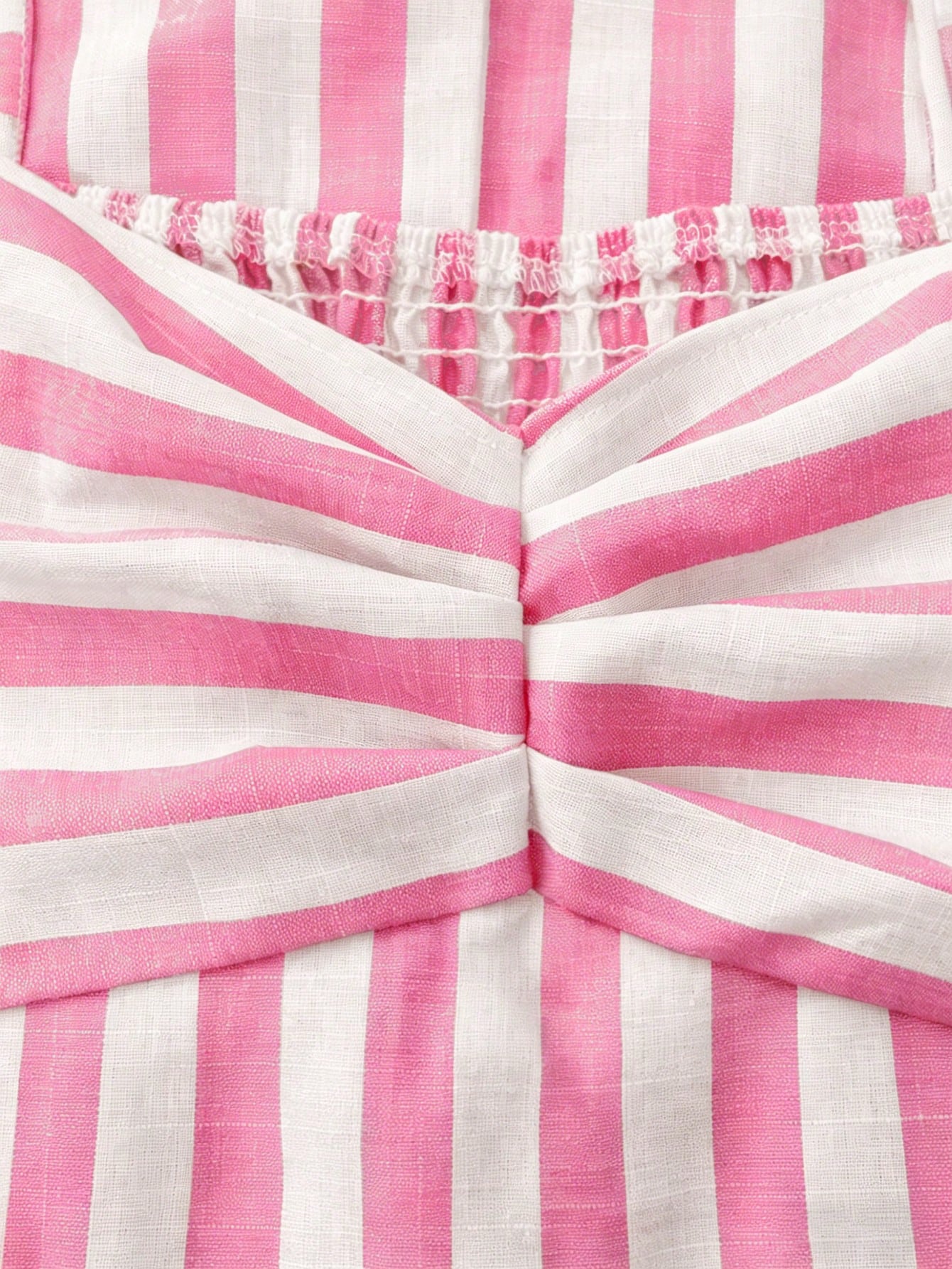 EMERY ROSE Vintage Sweetheart Style Striped Cami Dress, High Waist Slimming A-Line Flared Gentle Elegant Midi Dress