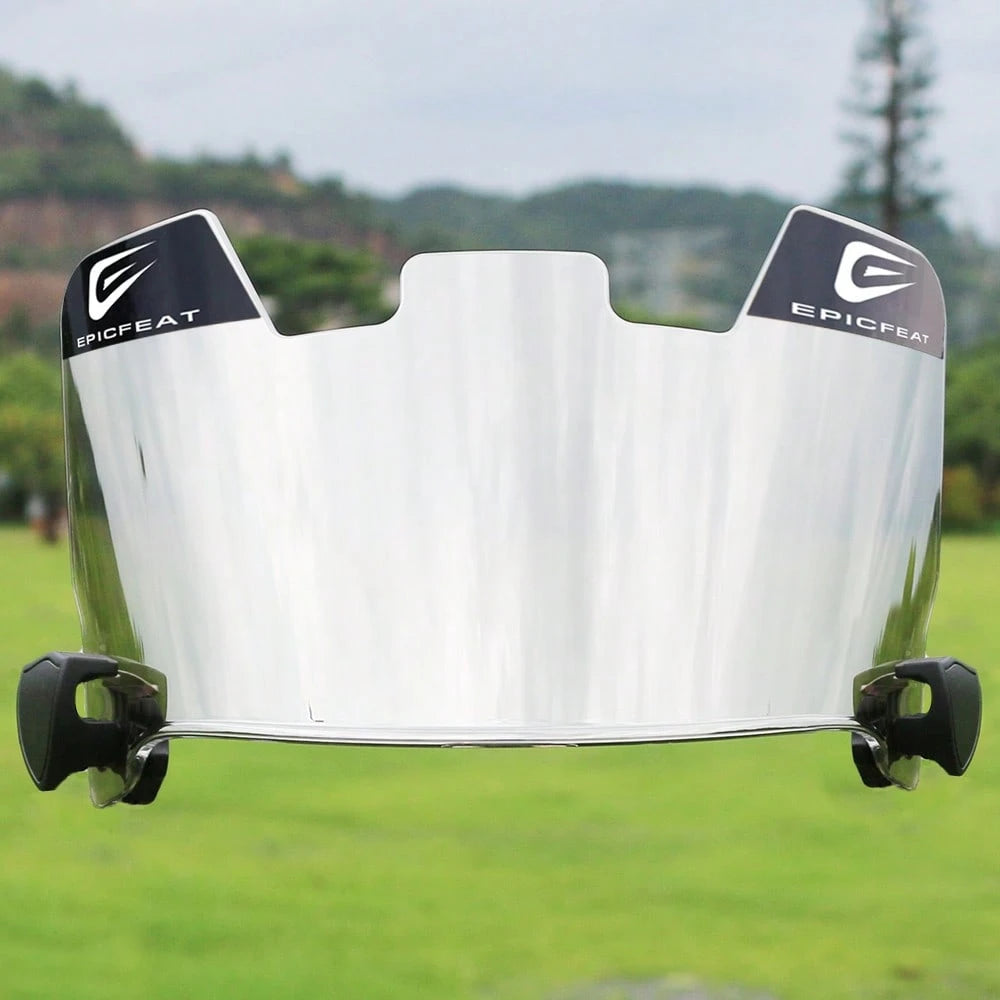 EPICFEAT Football Face Mask With Transparent Anti-Fog Sun Shield- Professional Football Face Mask- Anti-Fog And UV Protection- Suitable For Teenagers And Adults
