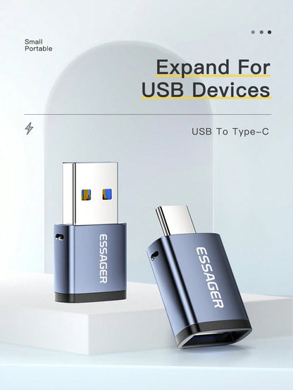 Essager 1 Set USB Type C OTG Adapter Type-C USB-C Male To USB 3.0 Female Converter For USBC OTG Connector
