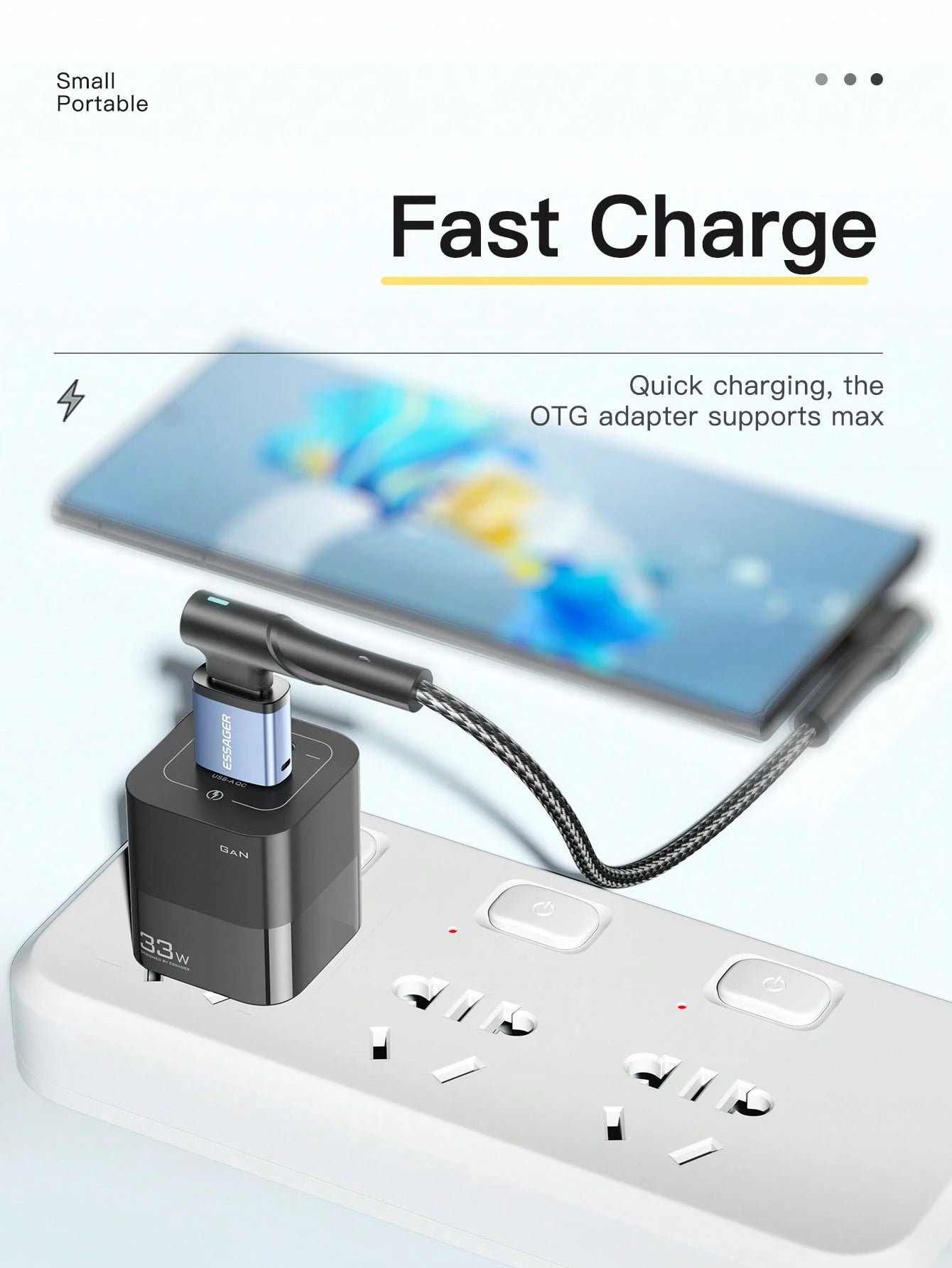 Essager 1 Set USB Type C OTG Adapter Type-C USB-C Male To USB 3.0 Female Converter For USBC OTG Connector