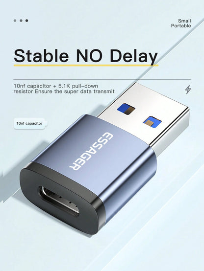 Essager 1 Set USB Type C OTG Adapter Type-C USB-C Male To USB 3.0 Female Converter For USBC OTG Connector