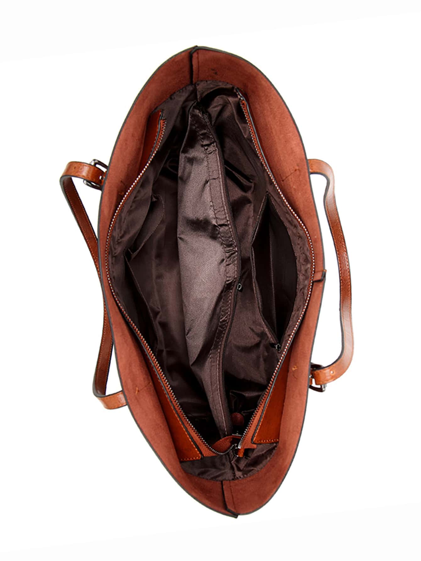 European And American Style Large Capacity Oil Leather Tote Bag With Casual And Simple Design, Perfect Gift For. Suitable For Office Lady, College Student And White Collar Worker, Office Bag & Busine