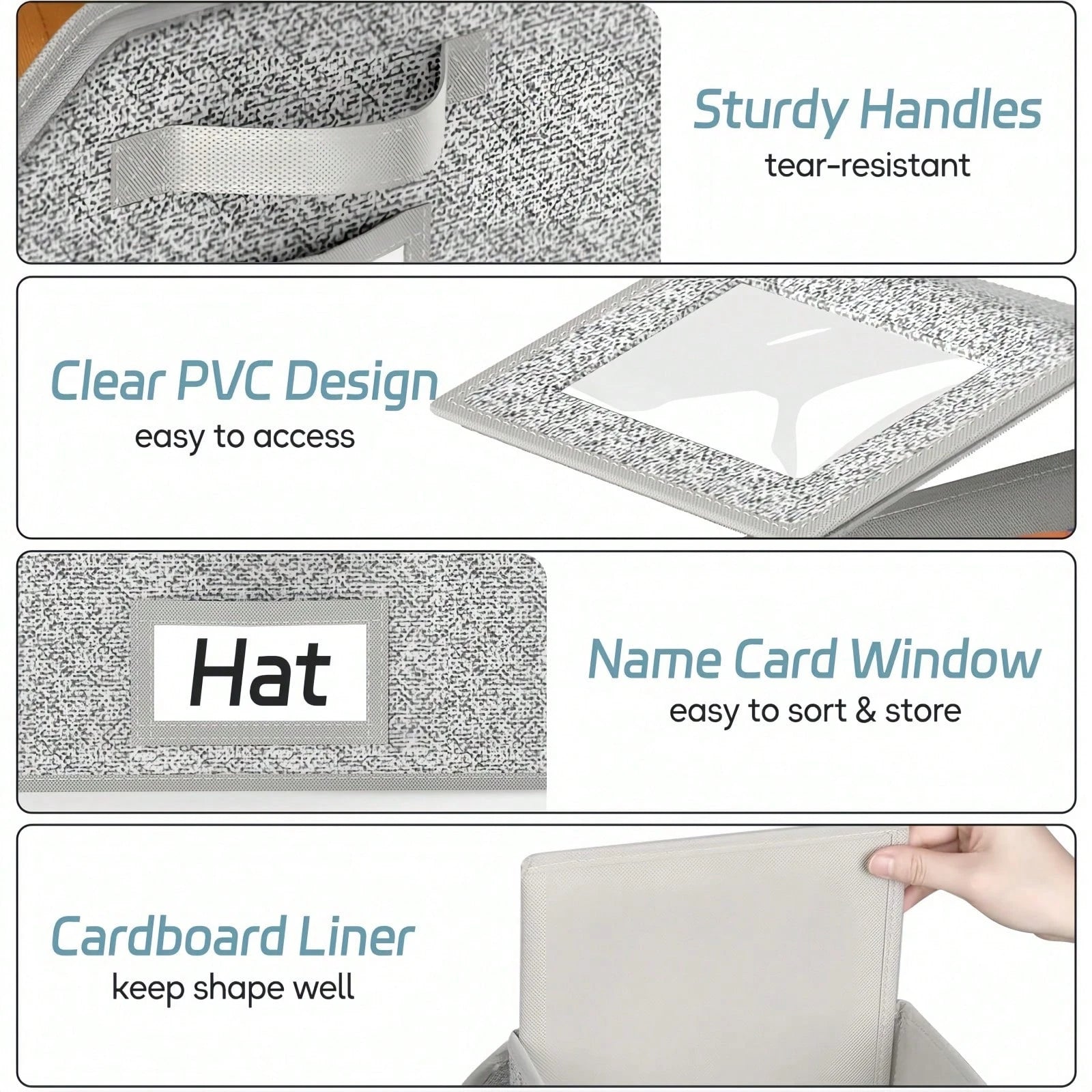 Extra Large Baseball Hat Organizer – Dustproof Hat Storage For Baseball Caps, Foldable Hat Box Organizer With Clear Window, Holds 12–24 Hats For Closet Or Travel, Perfect For Seasonal Storage And Disp