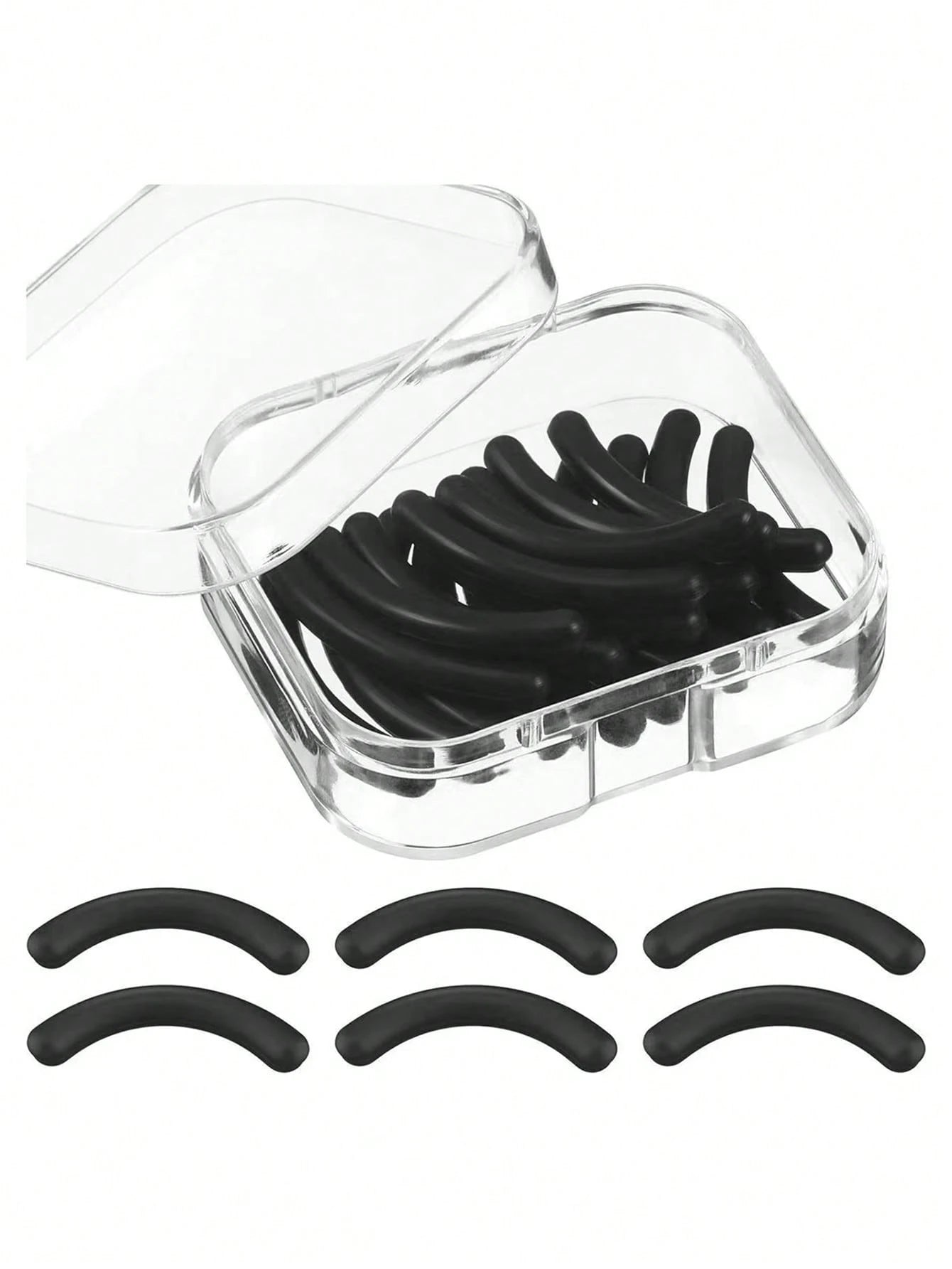Eyelash Curler Refill Strip,30Pcs Silicone Eyelash Curler Refills Eyelash Curler Refill Pads For Eyelash Lifting,Makeup,Cheap,Room Decor,Vanity,Travel,Bedroom,Makeup Accessories,Eyelash Curler,Cheap,S