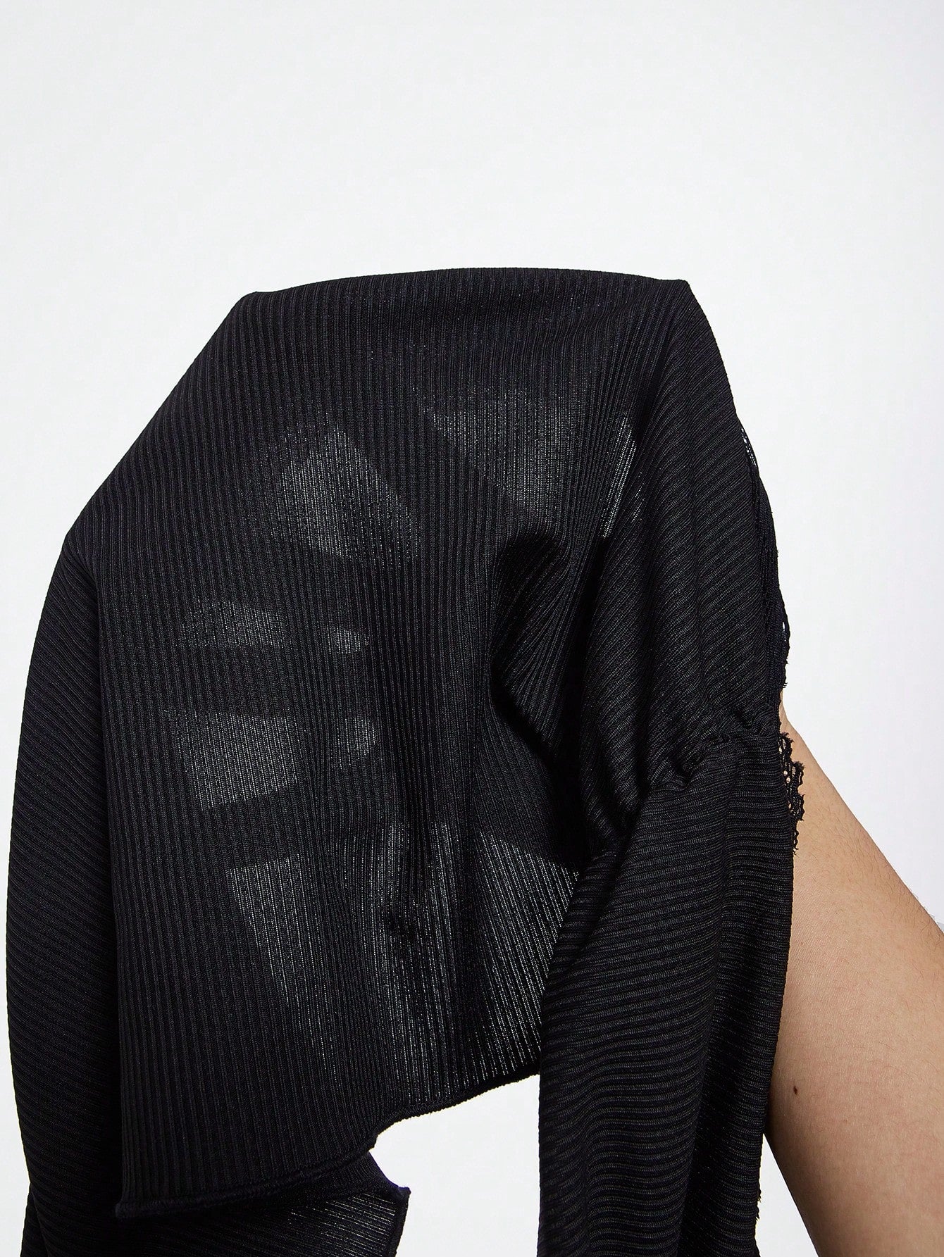 EZwear Plus Scallop Trim Ruched Tube Top