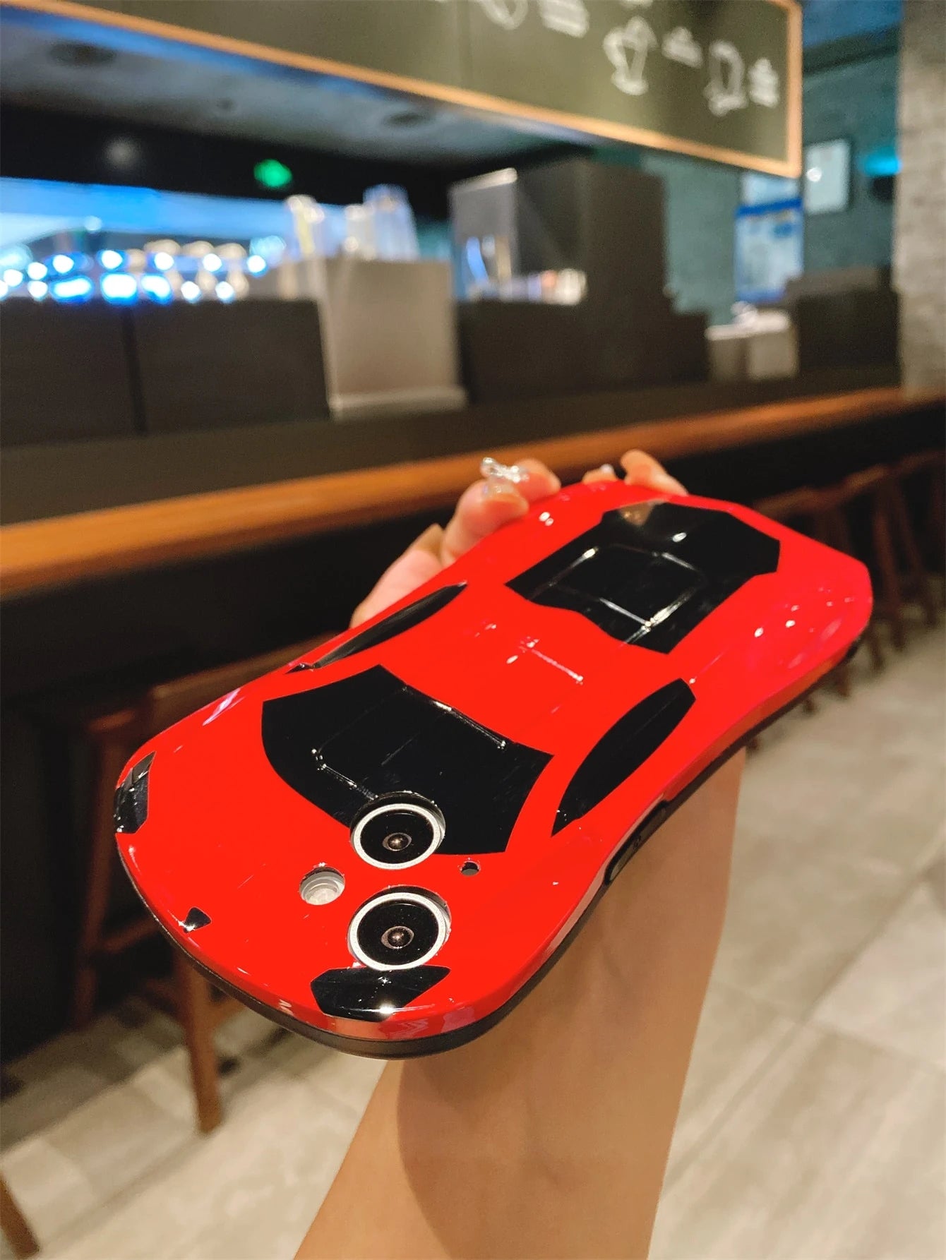 Fashion Sports Car IMD Process Soft & Hard Balanced Anti-Drop, Anti-Sweat, Anti-Fingerprint, Wear-Resistant, Non-Fading Phone Case Compatible With IPhone 17 Pro Max/17 Pro/17 Air/17/16 Pro Max/16 Plus